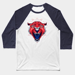 cheetah design Baseball T-Shirt